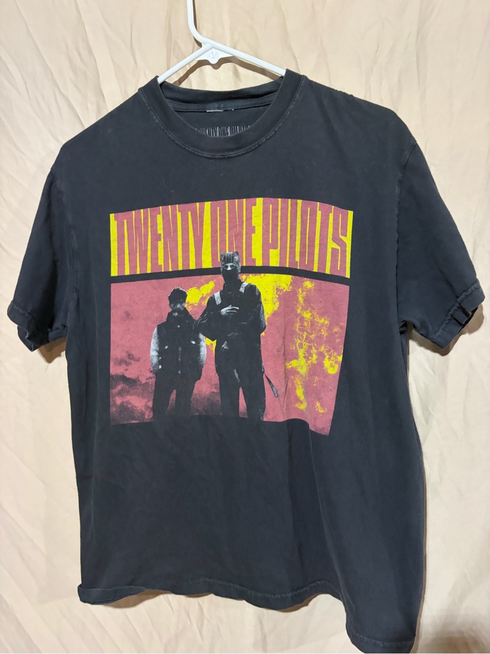 Twenty One Pilots black cotton t-shirt Size M